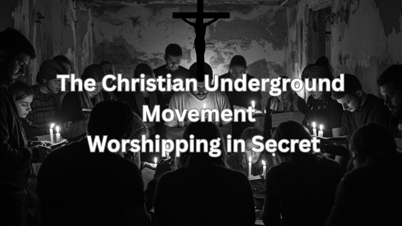 2025 - The Christian Underground Movement – Worshipping in Secret!