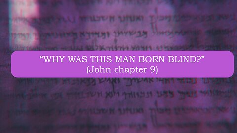 Why Was This Man Born Blind | Sunday Morning Service (06/29/2025) | Jubilee Worship Center