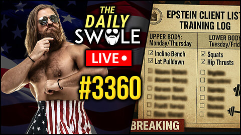 Epstein List Is Found To Be An Upper/Lower Split | Daily Swole #3360