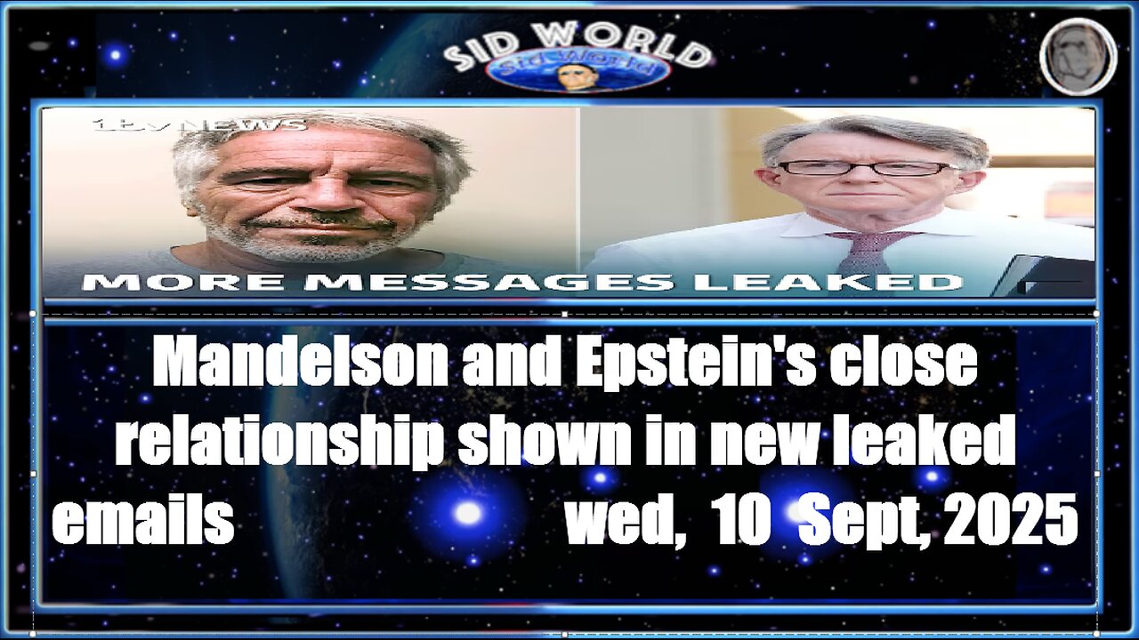 Mandelson and Epstein's close relationship shown in new leaked emails ITV News