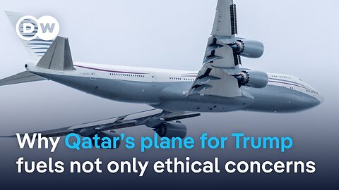 Trump under fire over Qatar's plan to give him luxury 747 as Air Force One | DW News