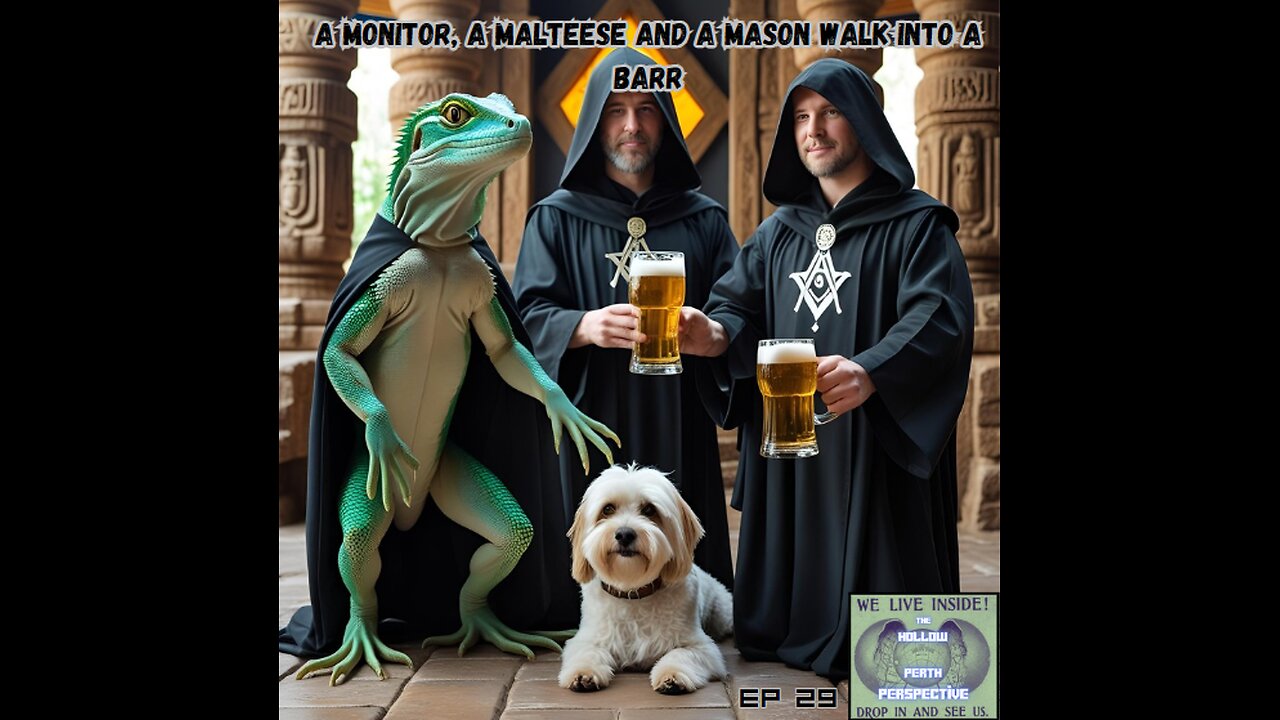 A Monitor, A Maltese and A Mason Walk into a Barr
