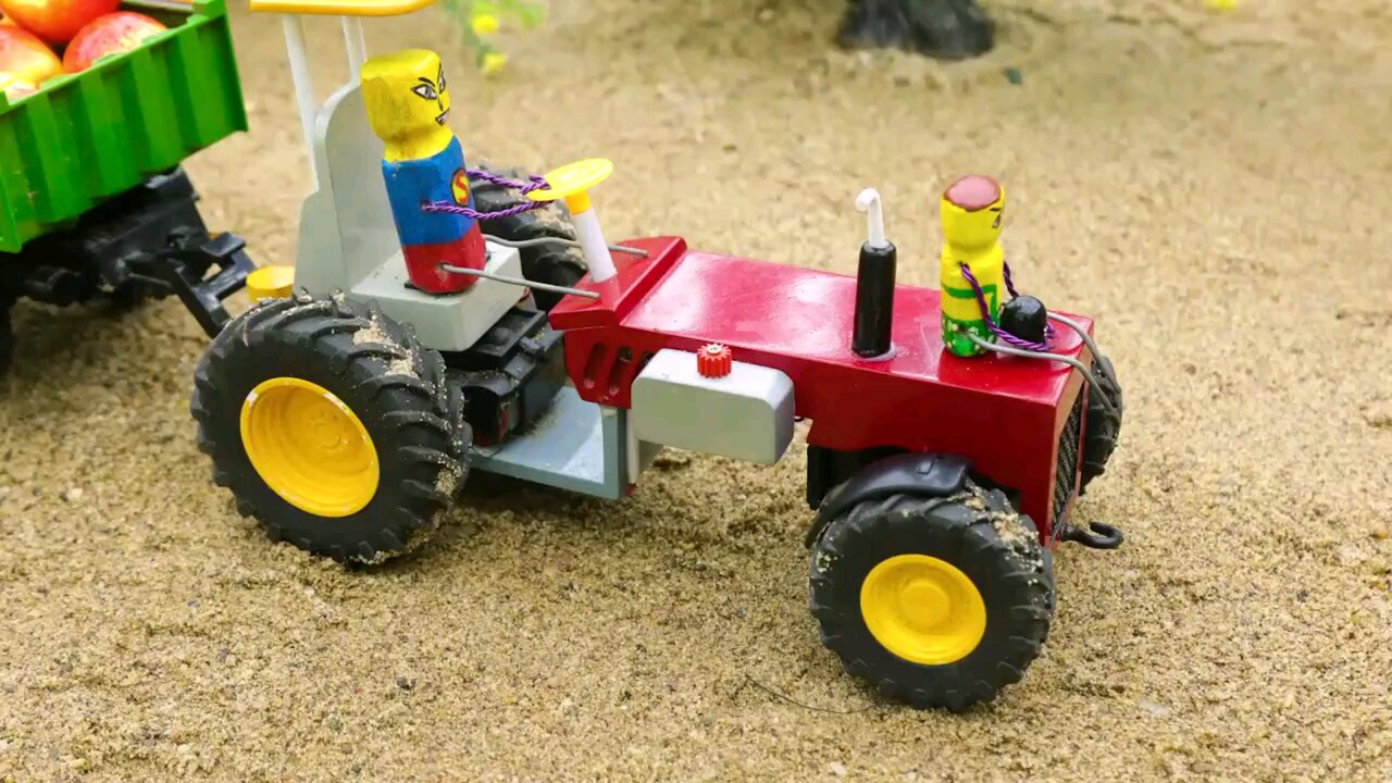 Diy_tractor_making_bulldozer_repair_train_railway___Excavator_Crawler_Crane_and_Construction_Trucks