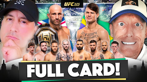 UFC 325: Volkanovski vs. Lopes 2 FULL CARD Predictions, Bets and DraftKings