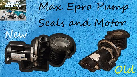 Sta-Rite Max epro 1.5hp Motor & Seals
