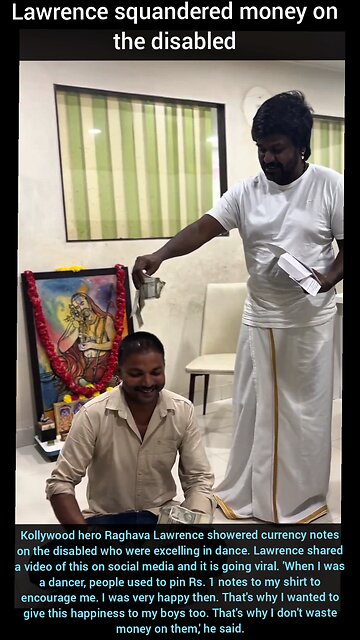 Lawrence squandered money on the disabled