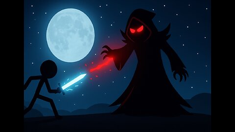 Dark Lord vs Stone Man #animation #darklord #stoneman