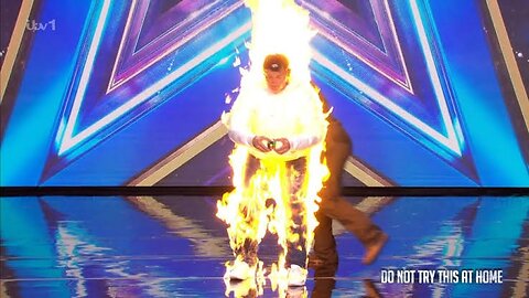 Contestant Sets Himself On FIRE On Spain's Got Talent! | Got Talent Global