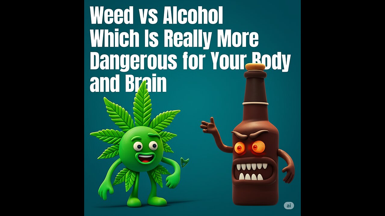 One Gets You Locked Up, The Other Destroys Your Liver, Guess Which Is Legal?