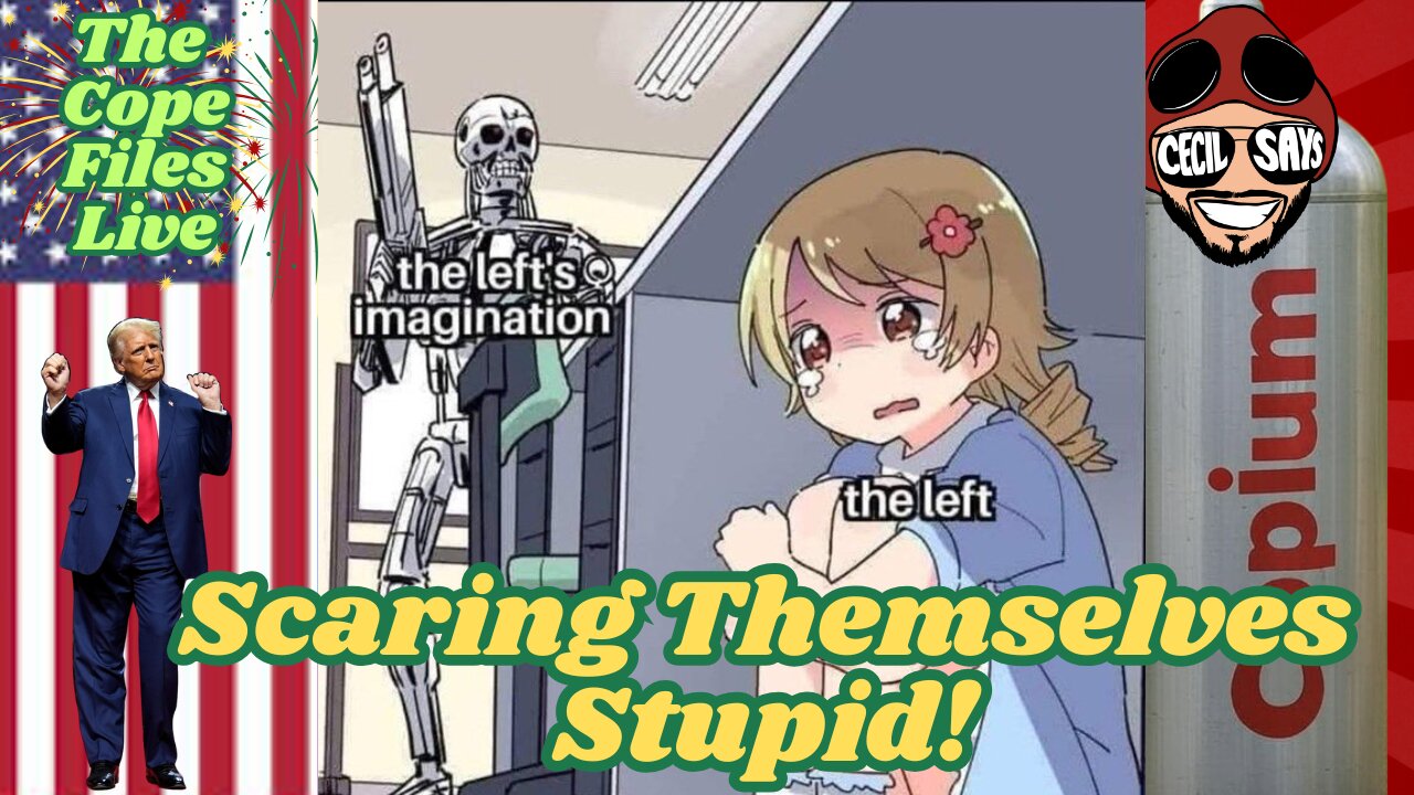 Cope Files Live - Scared Stupid!