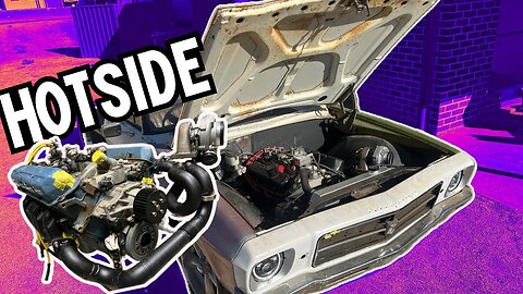 DIY TURBO HOTSIDE FABRICATION on my ONE TONNERS HOLDEN 308