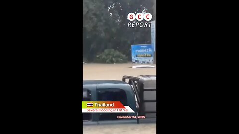 #Thailand #Songkhla #HatYai #Flooding #ExtremeWeather #climate #anomaly #climatecrisis #weather