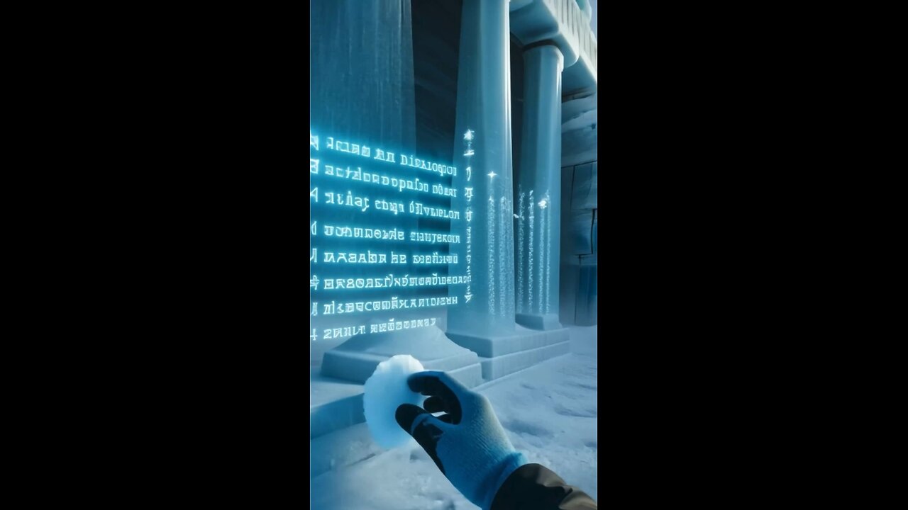 🏔️ The Hidden Ice City – A Civilization Trapped in Time! ❄️🏛️