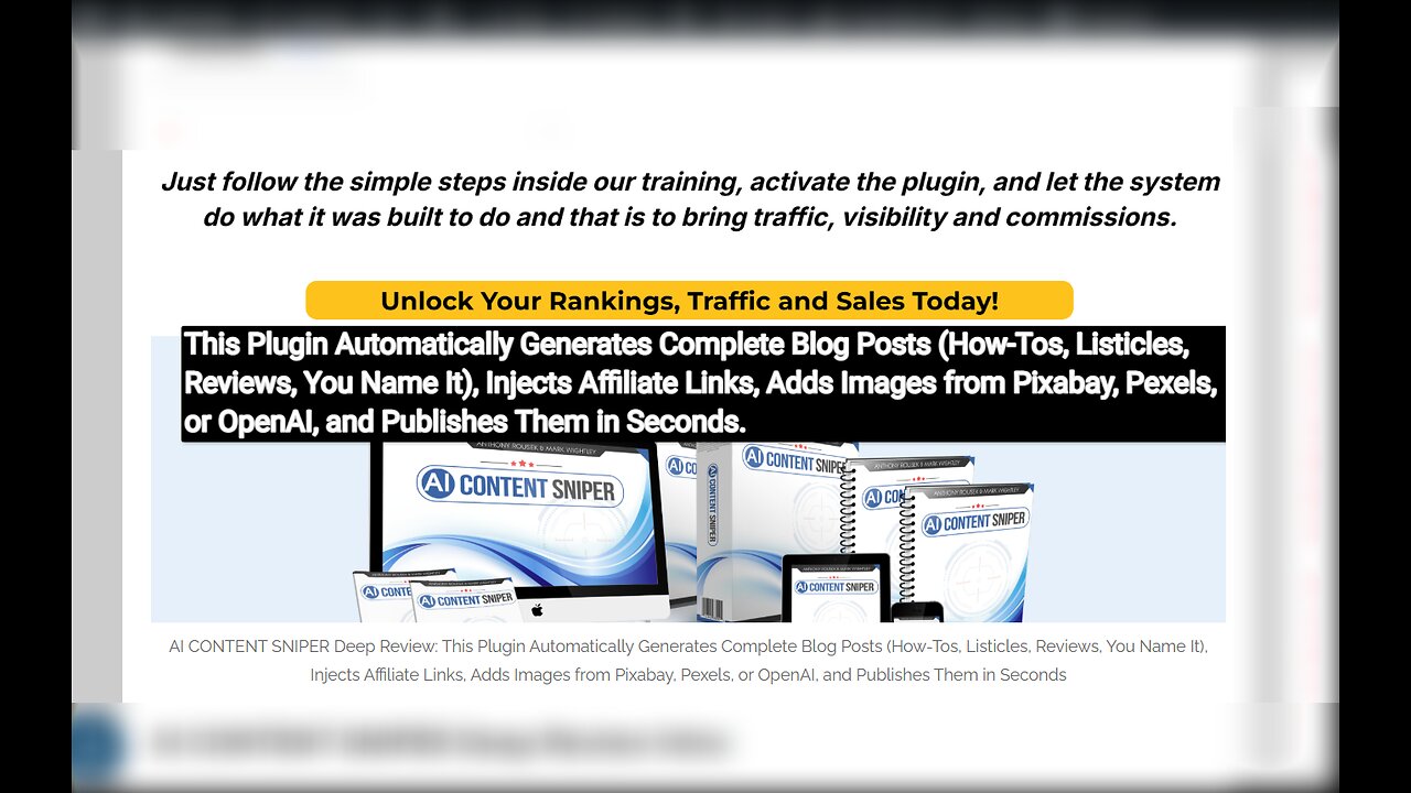 End Your Content Creation Struggle: AI Content Sniper Reveals the WordPress Automation Secret