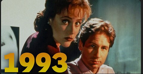 The X-Files Ghost in the Machine on an old VHS tape