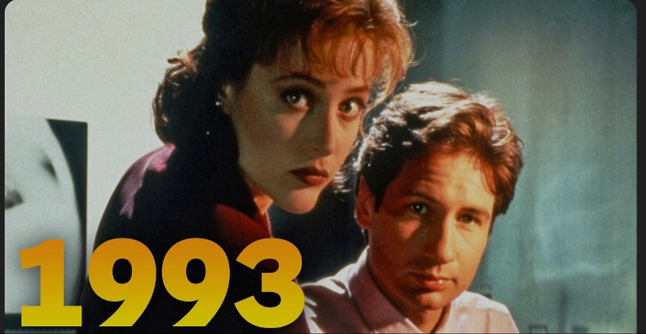 The X-Files Ghost in the Machine on an old VHS tape