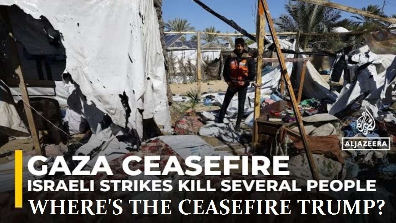 Israeli Forces Continue Bombing Ignoring Ceasefire