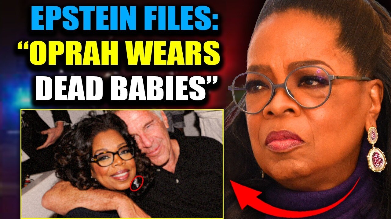 Epstein Files: 'Baby Trafficker' Oprah Winfrey Wears Jewelry Made From Child Body Parts