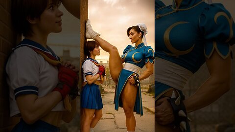 Street Fighter Badass In Real Life #retrogaming #streetfighter #sega #pixverse #pixverseai #ai