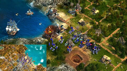 Attack the Babylon Kingdom | Anno 1701 war | Phil Gaming OP