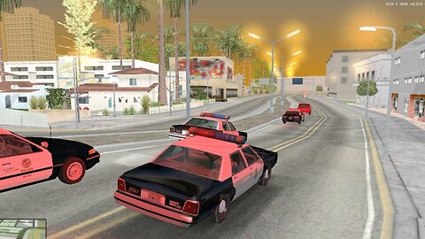 GTA SA Police Chase – Los Angeles Hot Pursuit! | SAPD:FR Ep 12