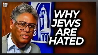 Watch Host's Face as Thomas Sowell Exposes the True Origin of Jew Hatred