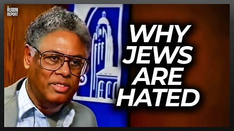 Watch Host's Face as Thomas Sowell Exposes the True Origin of Jew Hatred
