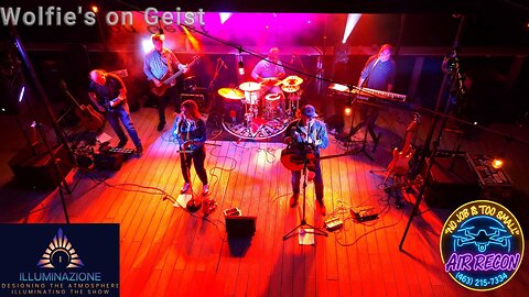 Drone recording of LIVE music performance