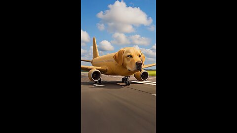 AI-generated video | Dog Plane 🐶