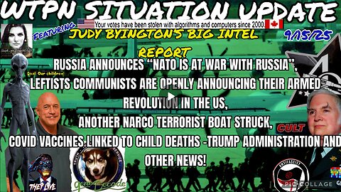 SITUATION UPDATE FEATURING RESTORED REPUBLIC 9/15/25