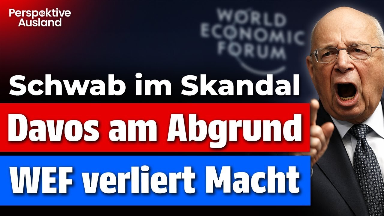 Klaus Schwab stürzt ab – WEF-Skandal erschüttert Davos!