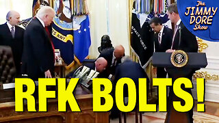 RFK Jr. FLEES After Pharma Exec Faints In White House Press Briefing!