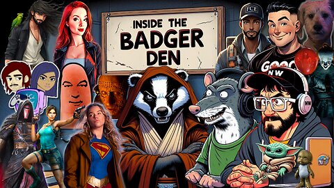Inside The Badger Den - Ep.104 | Game Awards Trailer REACTIONS! Supergirl LOOK OUT! MCU/DCU!