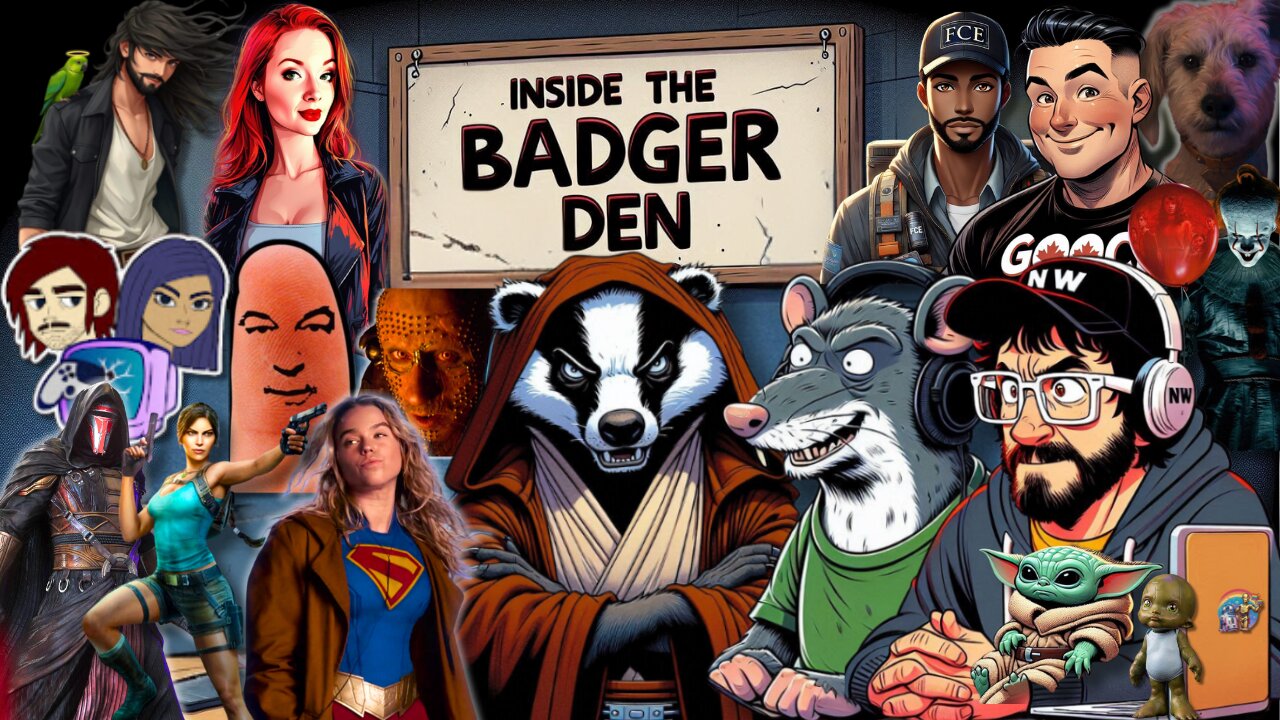 Inside The Badger Den - Ep.104 | Game Awards Trailer REACTIONS! Supergirl LOOK OUT! MCU/DCU!