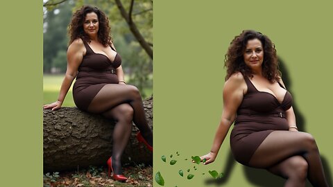 Plus Size Older Woman Over 50