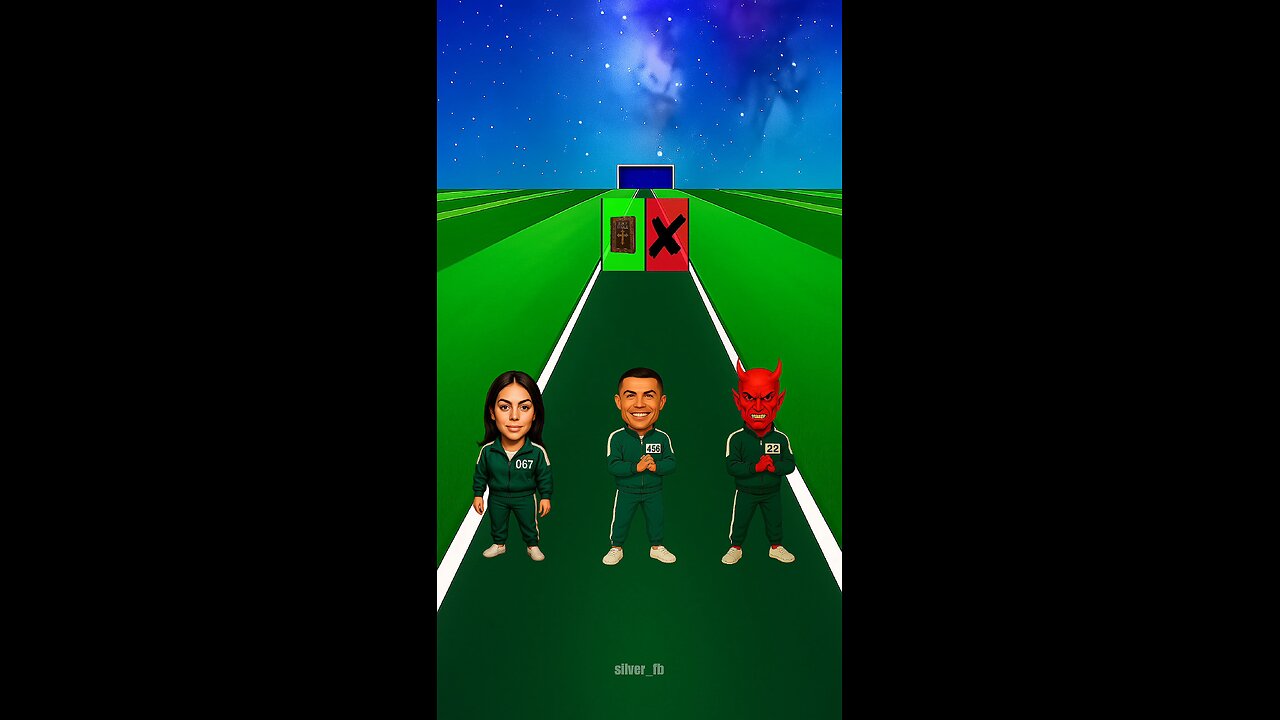 ronaldo vs Messi vs Georgina vs devil 👿...