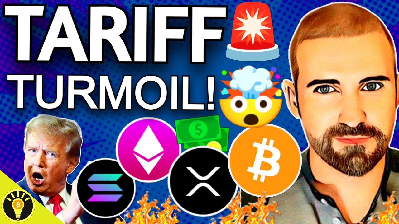 Crypto Slowed by Tariffs! Bitcoin, XRP, Ethereum, & Solana Analysis!