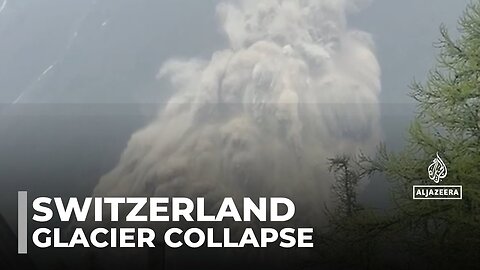 Swiss village flattened after glacier collapse triggers deadly rockslide