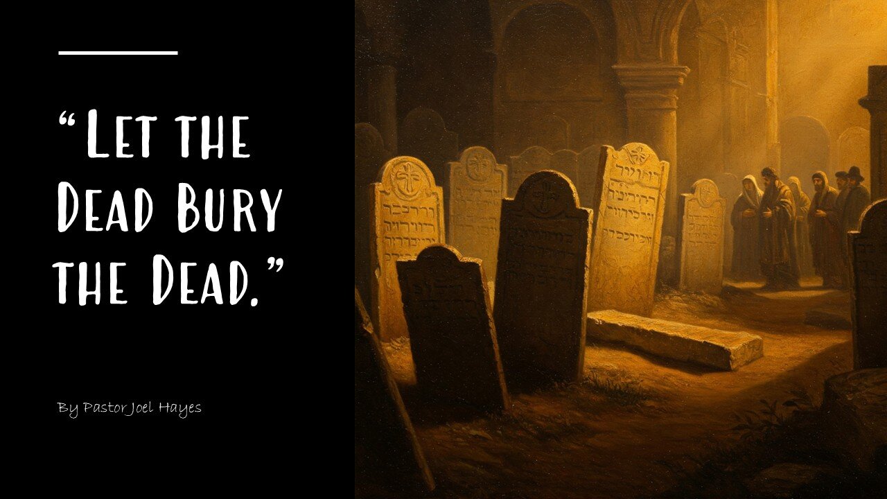 "Let the Dead Bury the Dead." | Pastor Joel Hayes