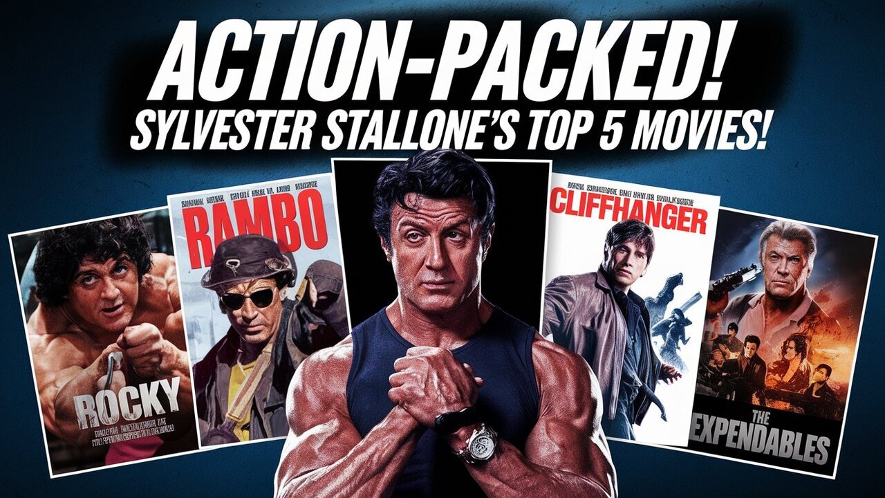 🎬 Stallone’s Greatest Hits: Top 5 Action Movies! 💥