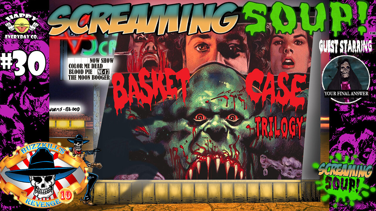 Basket Case Trilogy - Review by Screaming Soup! (Season 3 Ep. 30)