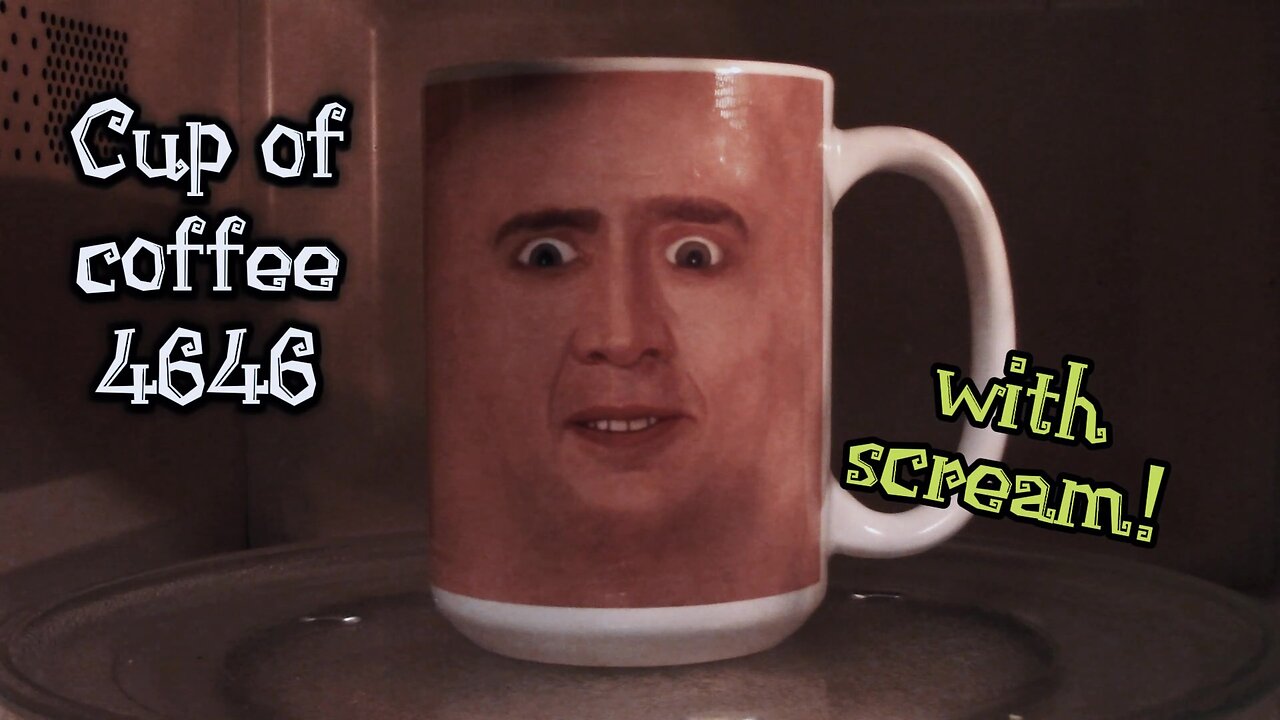 Cup of Coffee 4646---A Very Disturbing Encounter