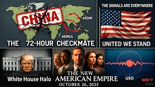 The 72-Hour Checkmate: How Trump Just Broke China's Grip, WWG1WGA: This Is About Saving America