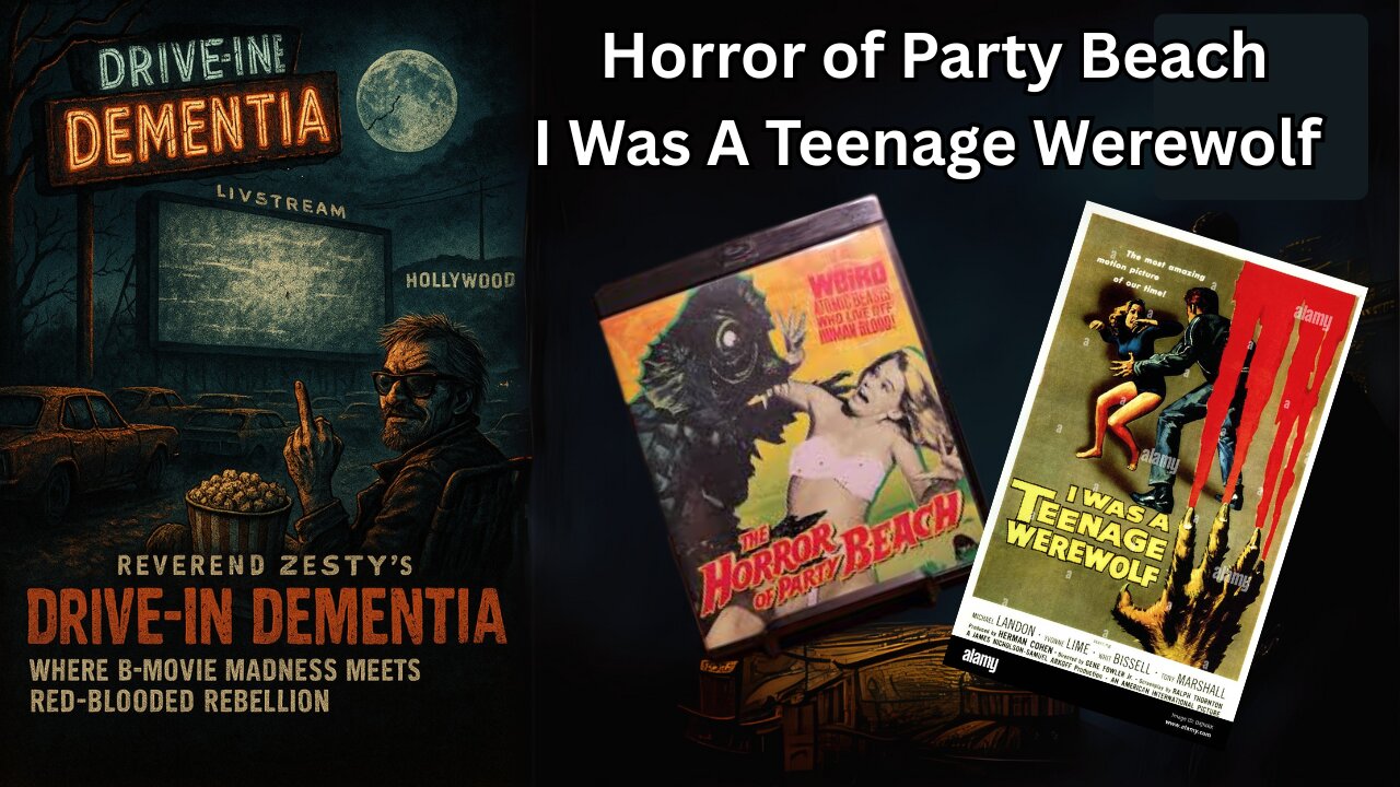 Drive-In Dementia: Horror of Party Beach & I Was A Teenage Werewolf