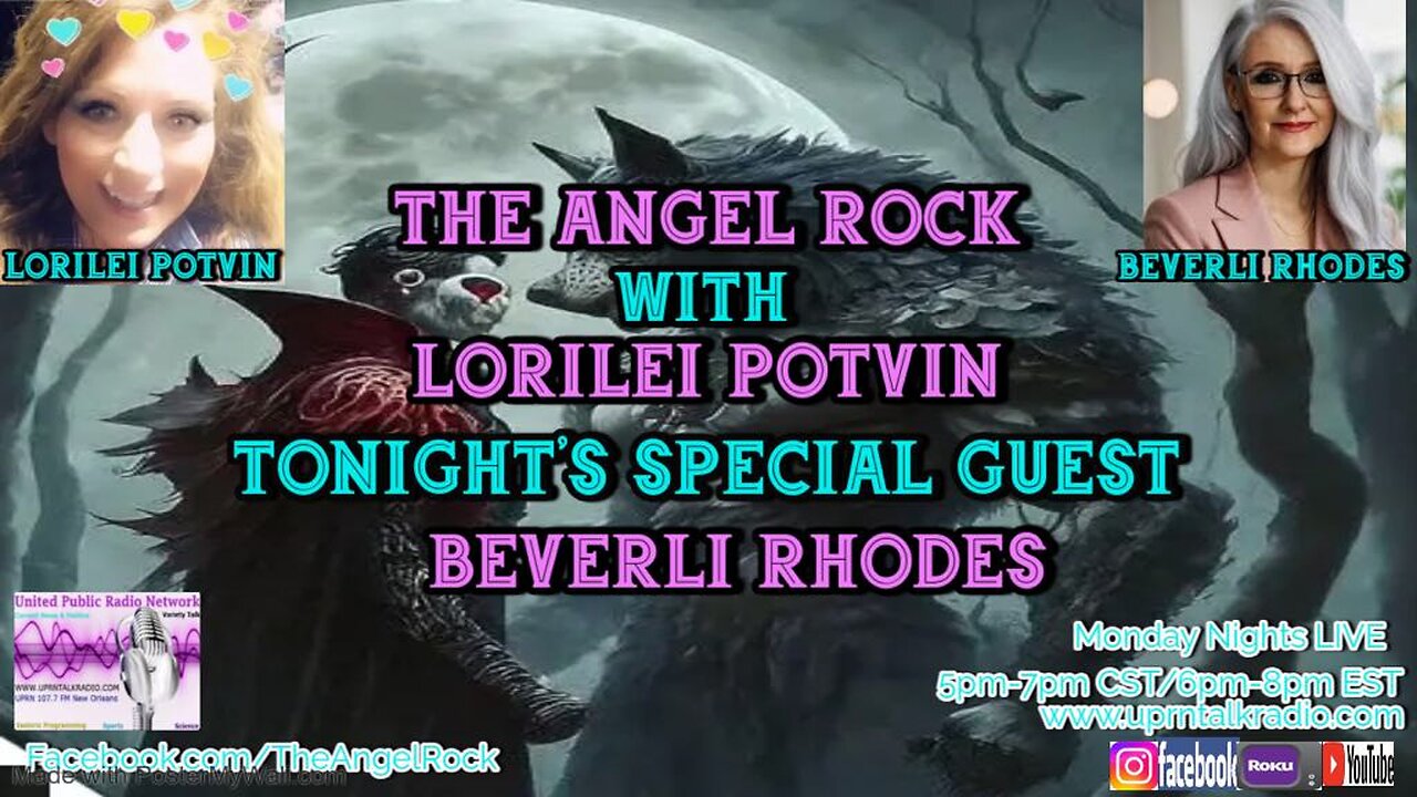 The Angel Rock with Lorilei Potvin & Special Guest Beverli Rhodes