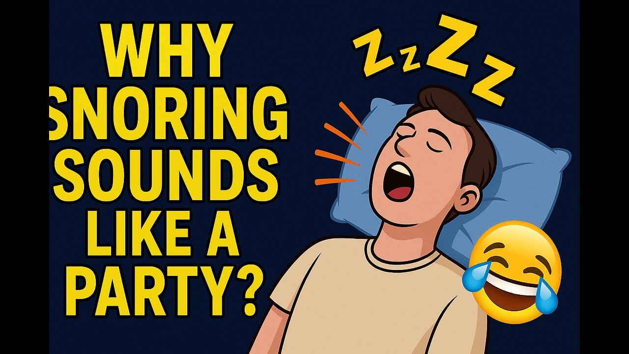 Why Do We Snore? | Funny Science Fact That’ll Make You LOL!