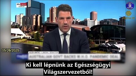 Ausztrália szenátora az Egyesült Államok példáját követve a WHO-ból való kilépésre szólított fel
