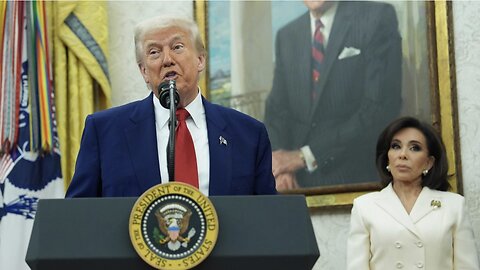 President Trump Swears In Our Very Own Judge Jeanine Pirro