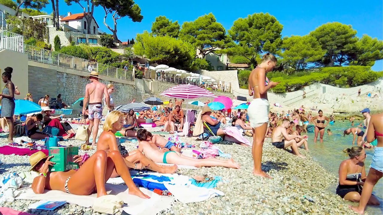 😍 BEACH WALK Cassis France 4K (Walking Tour 2025)