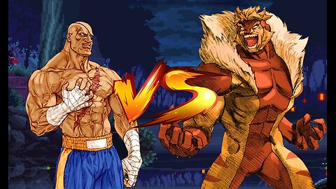 [REQUESTED] #080: Sagat Vs Sabretooth \ X-Men Vs Street Fighter #xmen #streetfighter